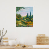 トスカーナの雰囲気1996 ポスター (キッチン)