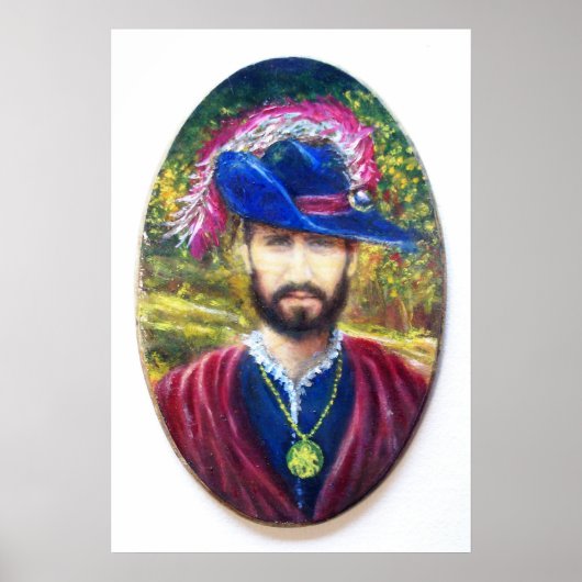 トスカーナの青いコルセア ポスター (正面)