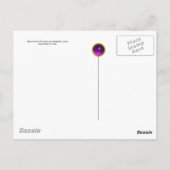 トスカーナの青いコルセア ポストカード (裏面)