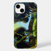 トスカーナの風景の松果樹 Case-Mate iPhoneケース (裏面)