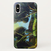 トスカーナの風景の松果樹 Case-Mate iPhoneケース (裏面)