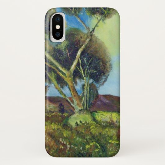 トスカーナの風景の松果樹 Case-Mate iPhoneケース (裏面)