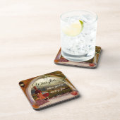 トスカーナの風景イタリアンアートワインコースター コースター (右側)