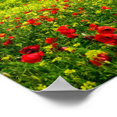 トスカーナの風景ポスターのパノラマ ポスター (角)