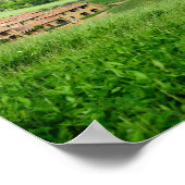 トスカーナの風景ポスターのパノラマ ポスター (角)