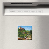 トスカーナの風景3 マグネット (インサイチュ (食洗機))