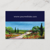 トスカーナの風景4 名刺