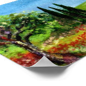 トスカーナの風景5 ポスター (角)