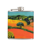 トスカーナの風景(ひまわり) フラスク (正面)