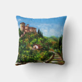 トスカーナの風景 クッション (裏面)