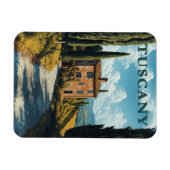 トスカーナイタリアンの田舎 マグネット (横)