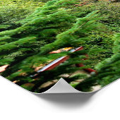 トスカーナイタリアンの素朴な農家トスカーナ。 ポスター (角)