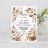 トスカーナイタリアンコーヒーソレカジュアルント結婚の 招待状 (スタンド正面)