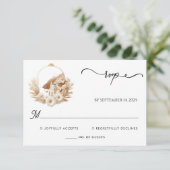 トスカーナイタリアンコーヒーソレカジュアルント結婚ズ 出欠カード (スタンド正面)