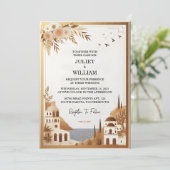 トスカーナイタリアンコーヒーソレカジュアルント結婚ズ 招待状 (スタンド正面)