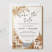 トスカーナイタリアンコーヒーソレ結婚ント セーブザデート (正面)