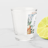 トスカーナイタリアンタイル誕生日パーティー好意バーウェア ショットグラス (左)