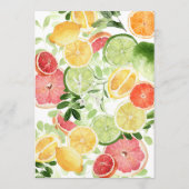 トスカーナイタリアンプールパーティー | Spritzメニュー メニュー (裏面)