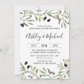 トスカーナイタリアンリハーサルディナー招待状 招待状 (正面)