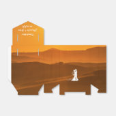 トスカーナイタリア結婚式の引き出物サンキューユー フェイバーボックス (折り畳みなし)