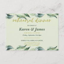 トスカーナオリーブガーデンリハーサルディナー招待状