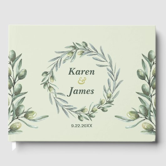 トスカーナオリーブガーデン ゲストブック (正面)