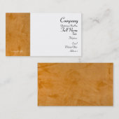 トスカーナオレンジ包まれたの名刺 名刺 (正面/裏面)