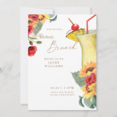 トスカーナカラフルブライダルブランチ 招待状 (正面)