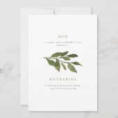 トスカーナカラフルンフラワーズブライダルシャワー 招待状 (裏面)