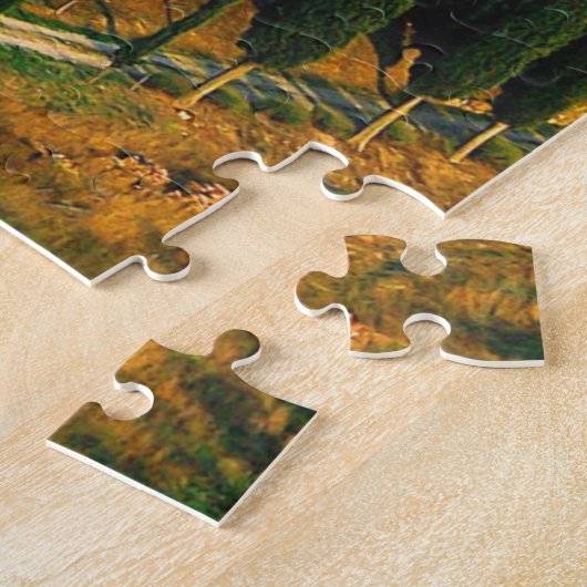 トスカーナカントリーサイドトスカーナイタリアジグソーパズル ジグソーパズル (側面)