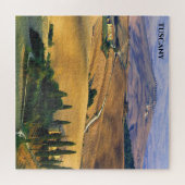 トスカーナカントリーサイドトスカーナイタリアジグソーパズル ジグソーパズル (横)