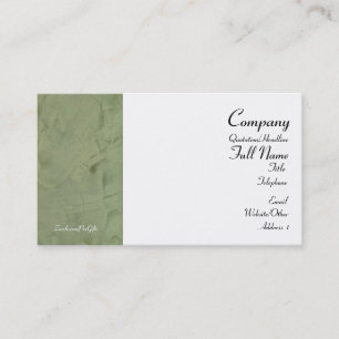 トスカーナグリーンビジネスカード 名刺