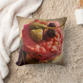 トスカーナタルタル装飾用クッション：料理のシックなデコル クッション (ブランケット)