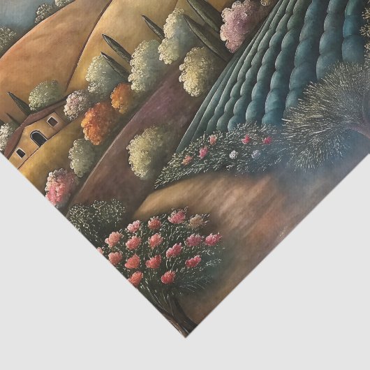 トスカーナヴィンヤードヒルズデコップページ 薄葉紙 (詳細)