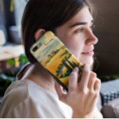 トスカーナ地方のヴィンテージなイタリア旅行ポスターの美学 Case-Mate iPhoneケース
