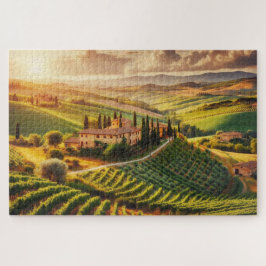 トスカーナ地方 – 息をのむような景色 ジグソーパズル
