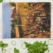 トスカーナ地方（秋） キッチンタオル (折り畳み)