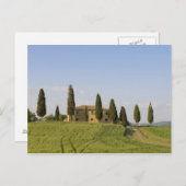 トスカーナ州、シエナ州、ピエンツァ、ヴァル・ドルシア、 ポストカード (正面/裏面)