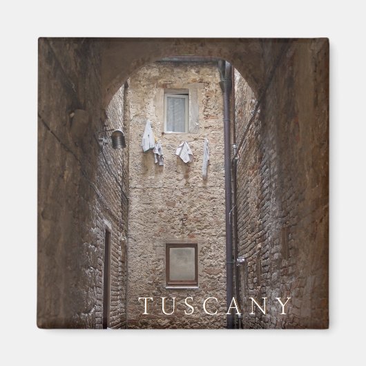 トスカーナ文字磁石の洗濯物の乾燥 マグネット (正面)