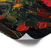 トスカーナ旅行のポスター – ヴィンテージイタリアのシーン ポスター (角)