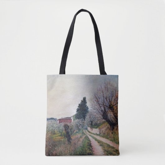 トスカーナ春の最も古い風景 トートバッグ (正面)