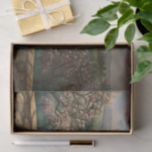 トスカーナ春景観の切り離し 薄葉紙 (ギフト)