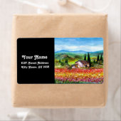 トスカーナ春 ラベル (インサイチュ)