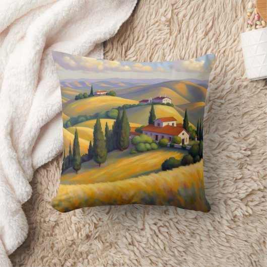 トスカーナ枕 クッション (ブランケット)