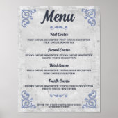 トスカーナ素朴ウエスタンシェフケータリングディナーメニュー ポスター (正面)