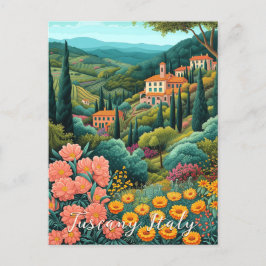 トスカーナ絵画景観 |イタリア旅行 |アート ポストカード