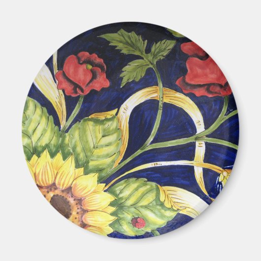 トスカーナ花2マグネット マグネット (正面)