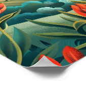 トスカーナ芸術 ポスター (角)