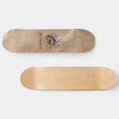 トスカーナ茶色の愛鳥の名前 スケートボード (横)