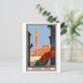 トスカーナ語 – シエナ ポストカード (スタンド正面)